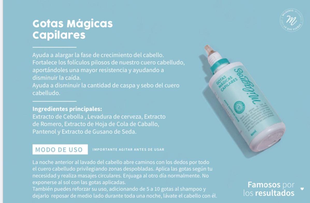 GOTAS MAGICAS CAPILARES 60 ml
