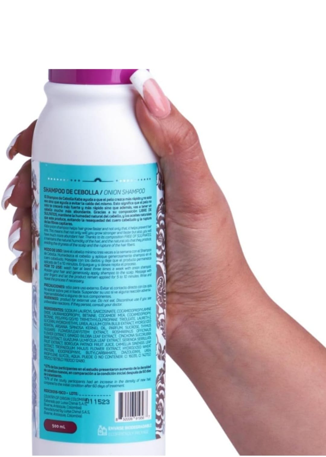 SHAMPOO CEBOLLA KABA