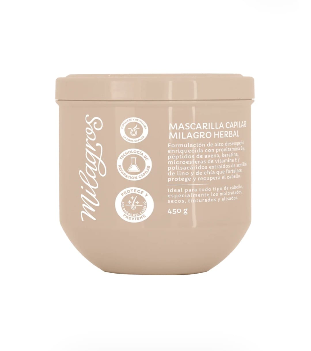 MILAGROS REF: MASCARILLA CAPILAR MILAGRO HERBAL