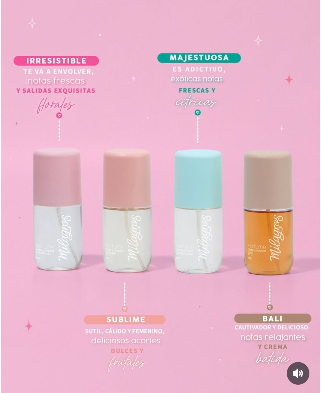 MILAGROS REF: PERFUME SUBLIME