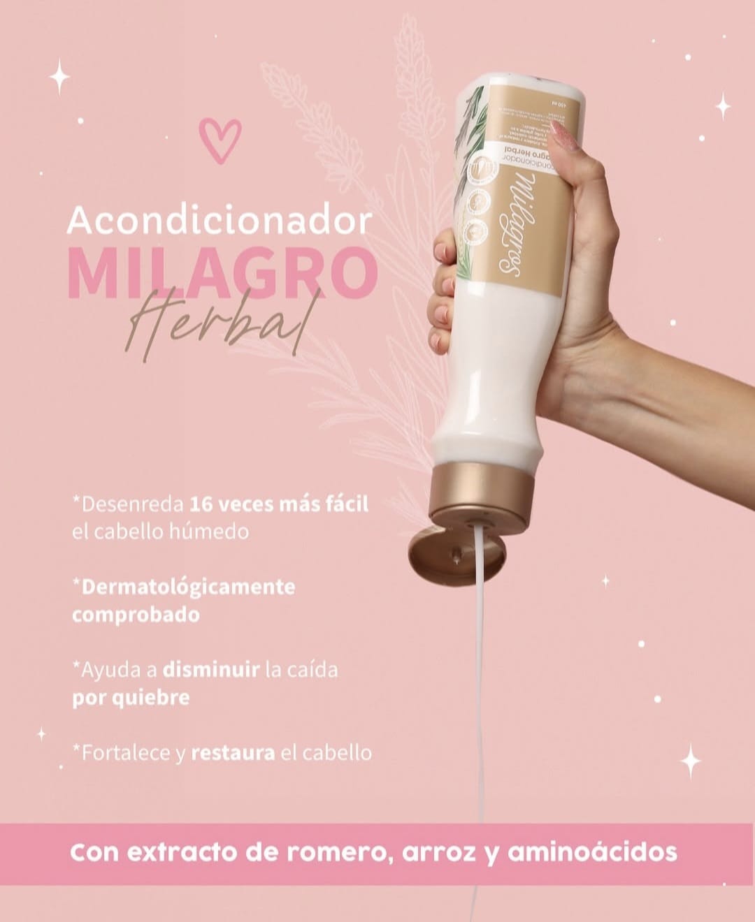 ACONDICIONADOR MILAGRO HERBAL