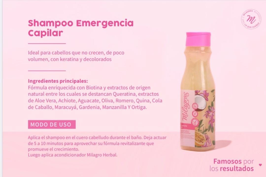 SHAMPOO EMERGENCIA CAPILAR