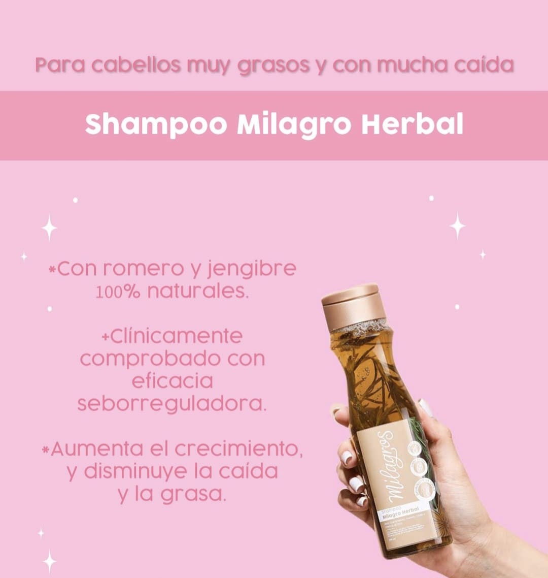 SHAMPOO MILAGRO HERBAL
