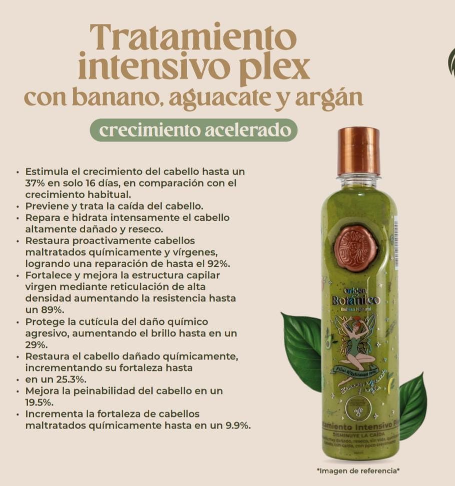 RITUAL BOTANICO REF: TRATAMIENTO INTENSIVO PLEX