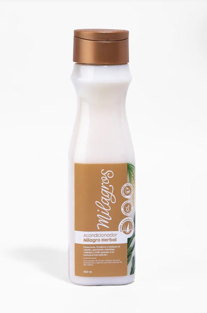 ACONDICIONADOR MILAGRO HERBAL 450 ml