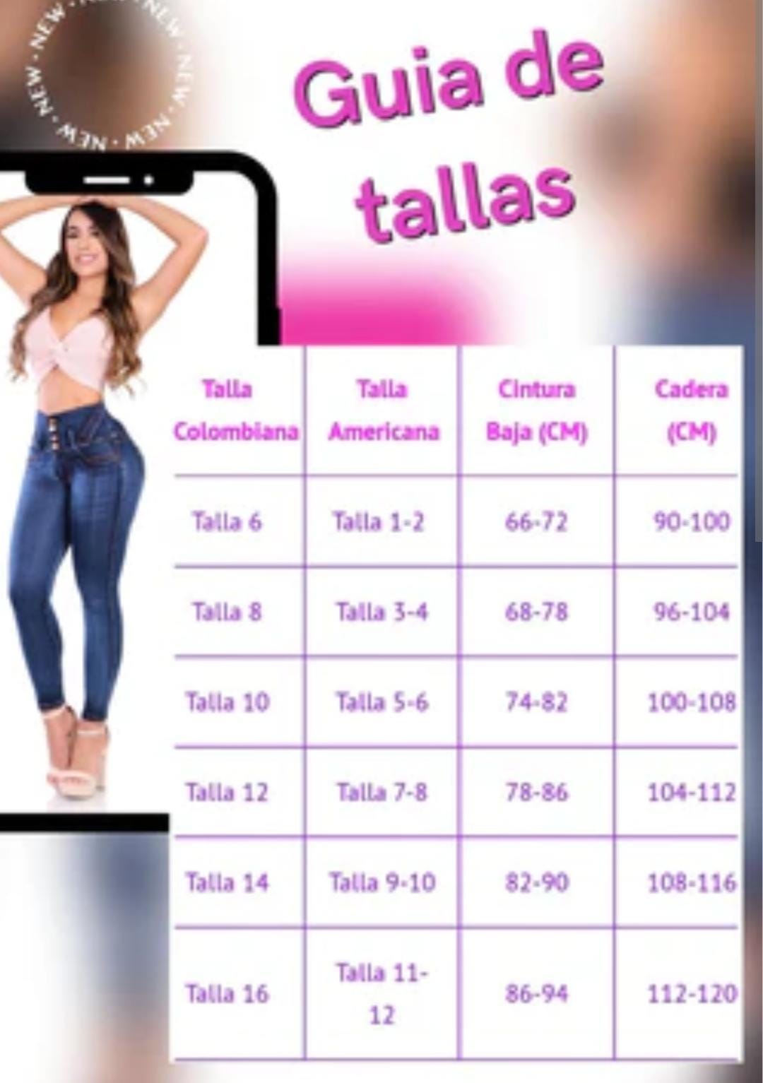 JEANS COLOMBIANOS DIVARY