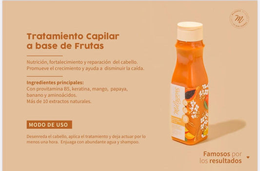 TRATAMIENTO A BASE DE FRUTAS