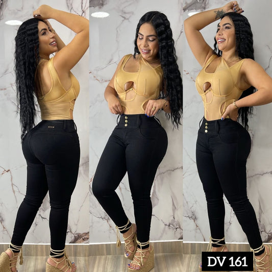 JEANS COLOMBIANOS REF: DV 161 HORMA PEQUEÑA, PEDIR UNA TALLA MAS