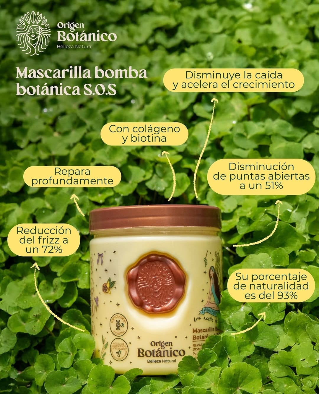 RITUAL BOTANICO REF: MASCARILLA BOMBA BOTANICA S.O.S