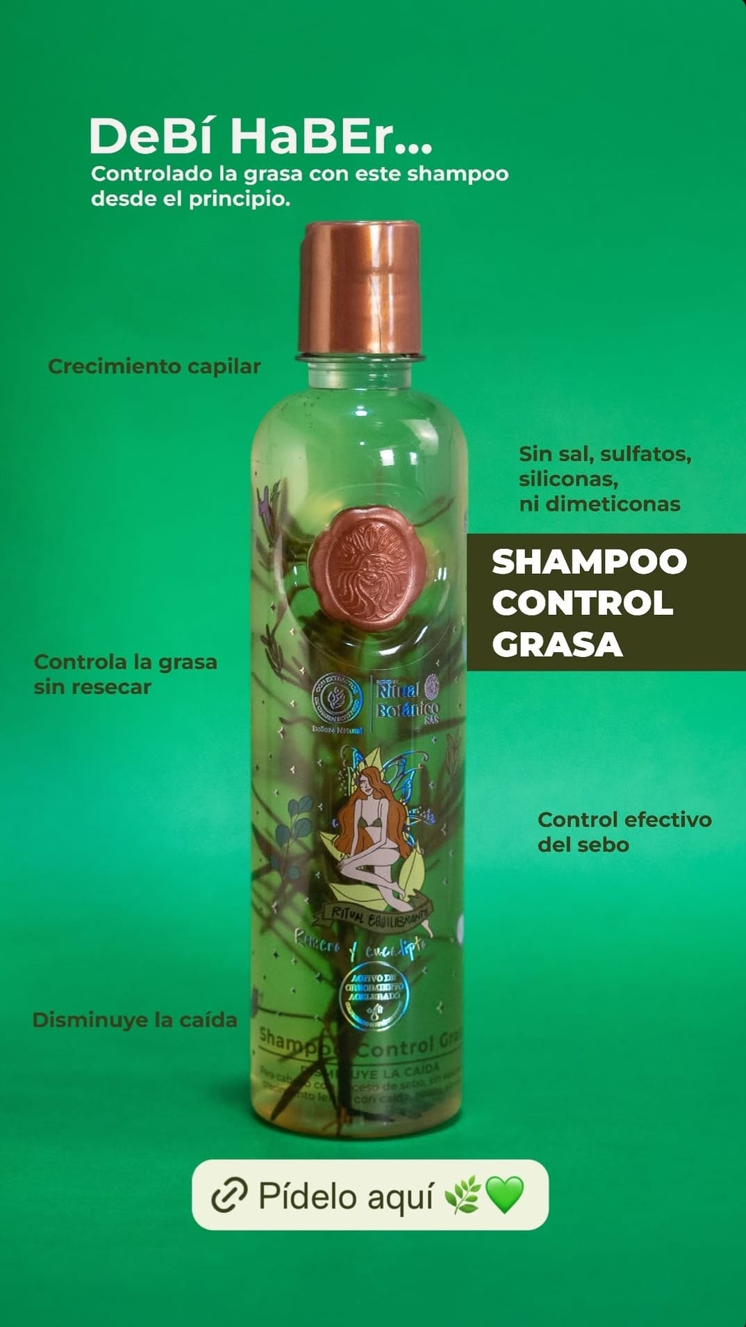 RITUAL BOTANICO REF: SHAMPOO CONTROL GRASA