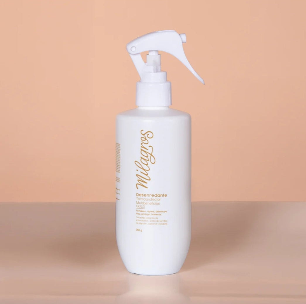 Desenredante Termoprotector Multibeneficios Gold 250 gr