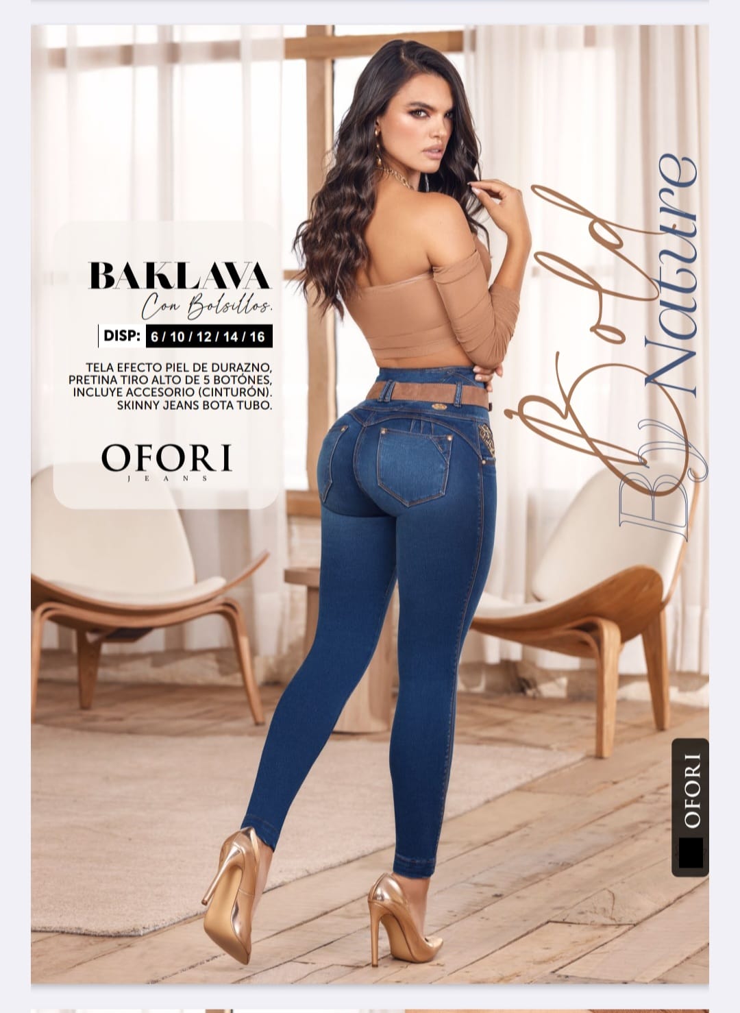 JEANS COLOMBIANOS OFORI BAKLAVA