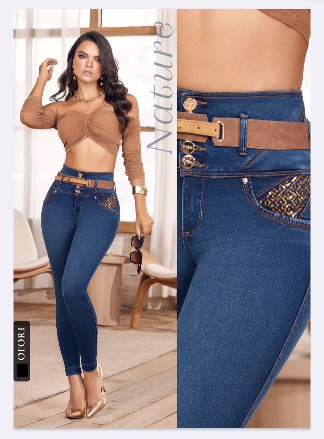 JEANS COLOMBIANOS OFORI BAKLAVA