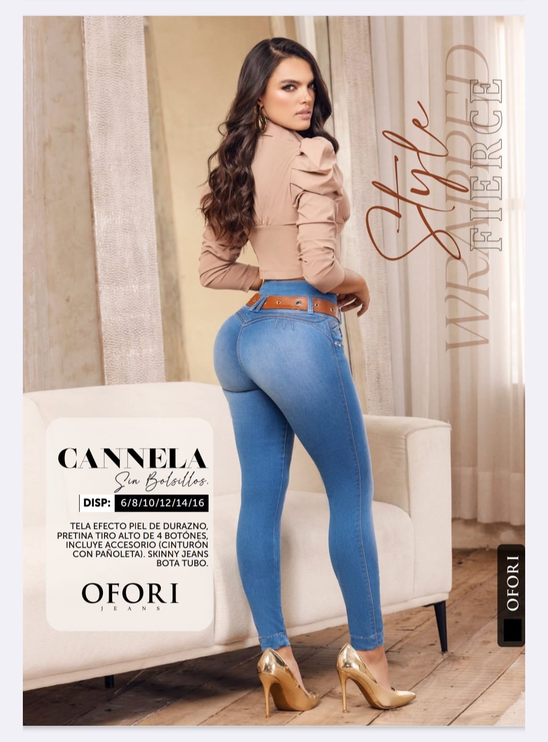 JEANS COLOMBIANOS OFORI CANNELA