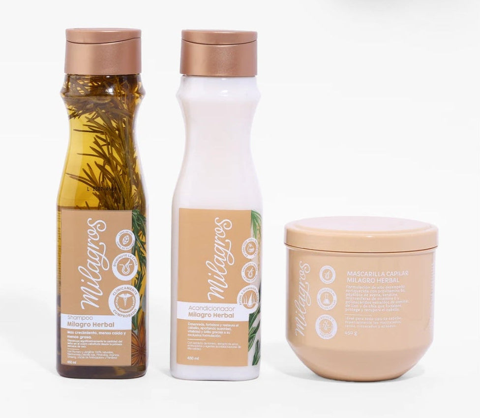 Kit Más Crecimiento, Menos Grasa y Caida