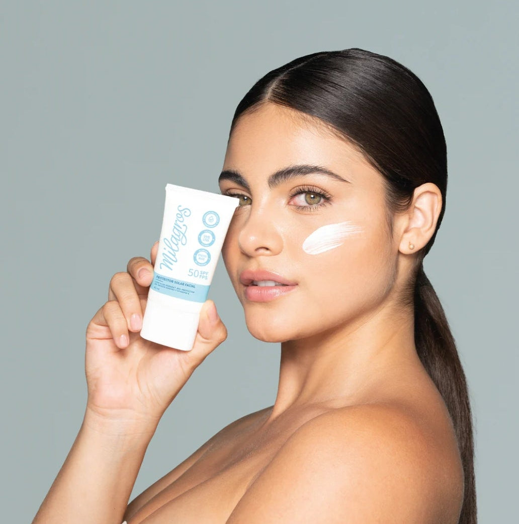 Protector Solar Facial sin Color