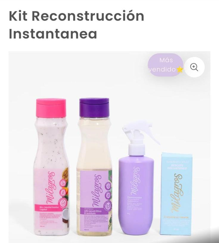 KIT RECONSTRUCCIÓN INSTANTANEA