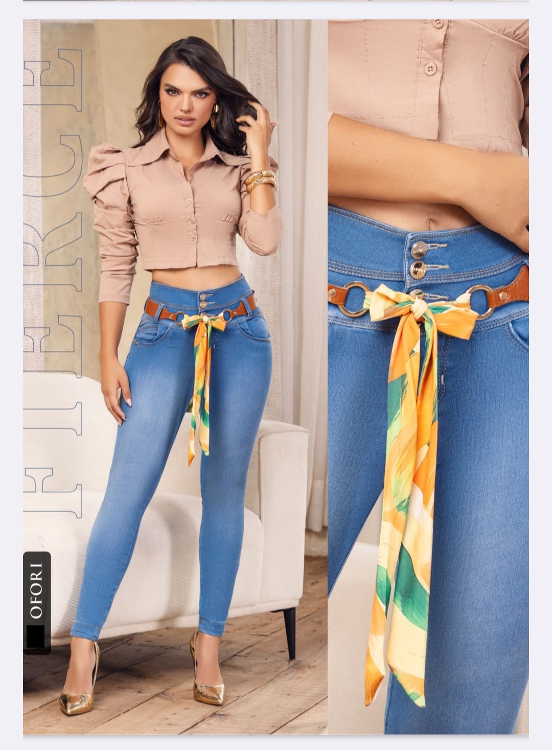 JEANS COLOMBIANOS OFORI CANNELA